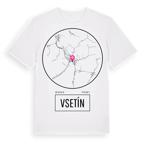 Vsetín t-shirt – ekologisk bomull t-shirt från Pinshirt