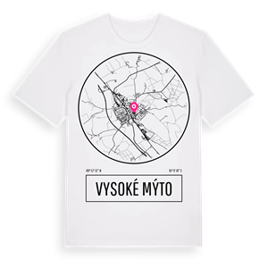 Vysoké Mýto t-shirt – ekologisk bomull t-shirt från Pinshirt