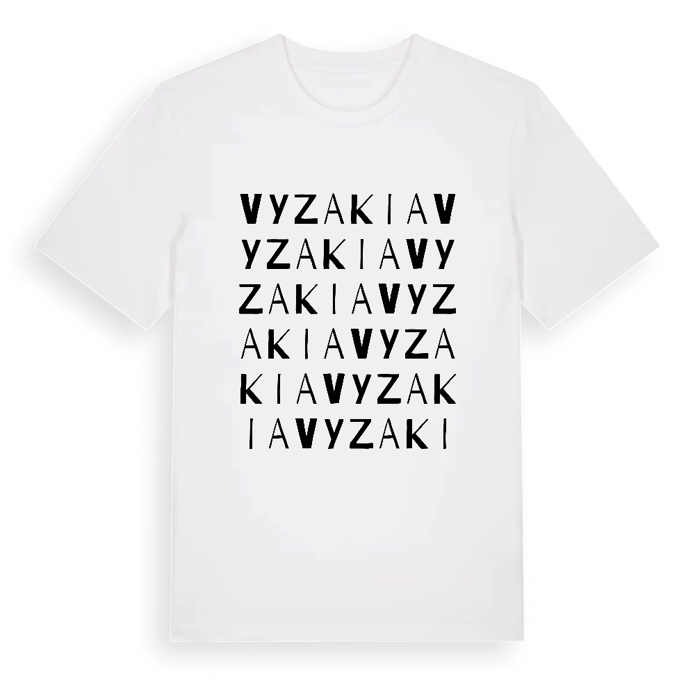 Vyzakia ordlek t-shirt – White, i miljö