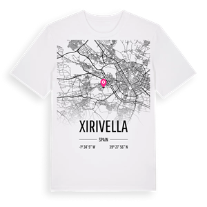 Xirivella karta t-shirt – ekologisk bomull t-shirt från Pinshirt