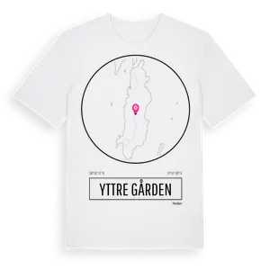 Yttre Gården t-shirt – ekologisk bomull t-shirt från Pinshirt