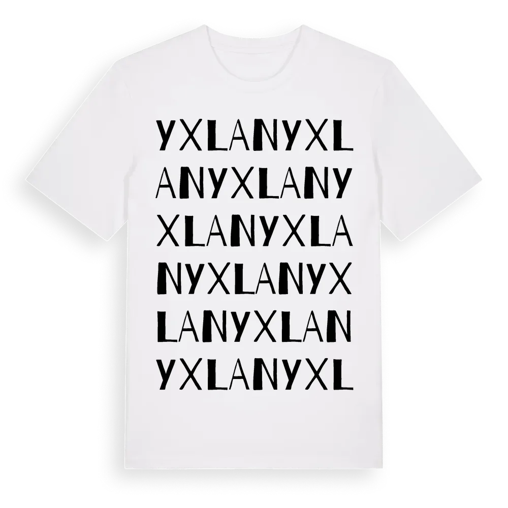 Yxlan ordlek t-shirt i miljö
