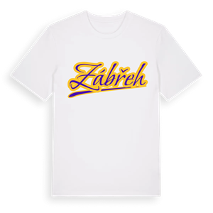 Zábřeh baseball t-shirt – ekologisk bomull t-shirt från Pinshirt