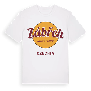 Zábřeh cirkel t-shirt – ekologisk bomull t-shirt från Pinshirt