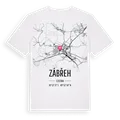 Zábřeh karta t-shirt