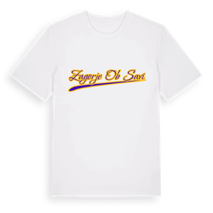 Zagorje ob Savi baseball t-shirt – ekologisk bomull t-shirt från Pinshirt
