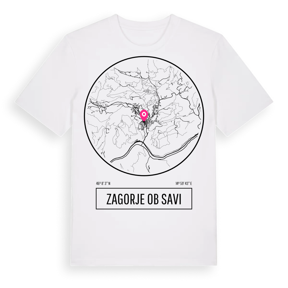 Zagorje ob Savi t-shirt – White, i miljö