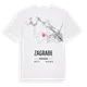 Zagrađe karta t-shirt