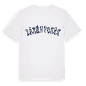 Zákányszék college t-shirt – ekologisk bomull t-shirt från Pinshirt