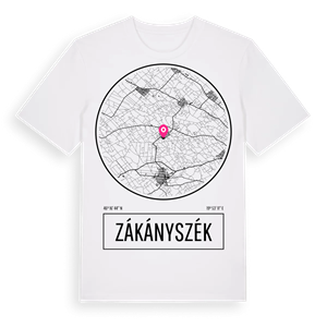 Zákányszék t-shirt – ekologisk bomull t-shirt från Pinshirt