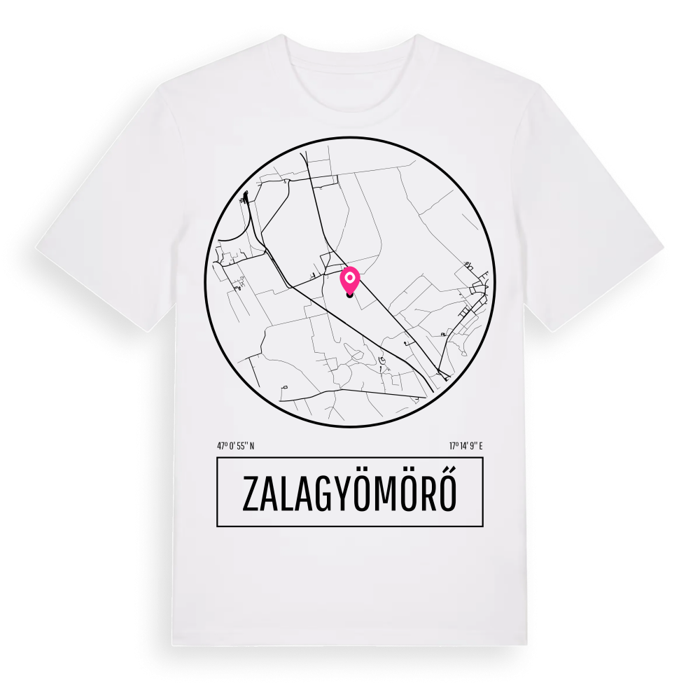 Zalagyömörő t-shirt – White, i miljö