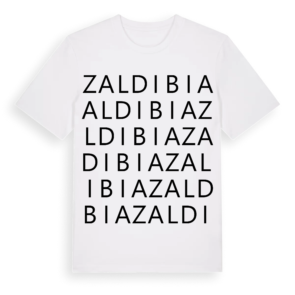 Zaldibia ordlek t-shirt – White, i miljö