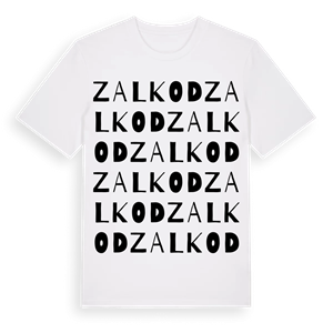 Zalkod ordlek t-shirt – ekologisk bomull t-shirt från Pinshirt