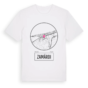 Zamárdi t-shirt – ekologisk bomull t-shirt från Pinshirt