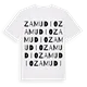 Zamudio ordlek t-shirt
