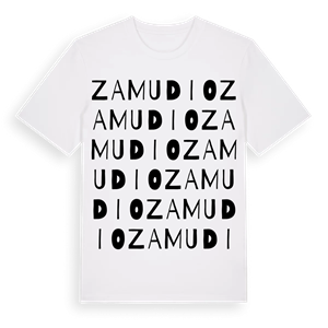 Zamudio ordlek t-shirt – ekologisk bomull t-shirt från Pinshirt