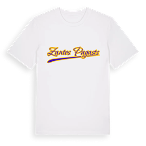 Zantes pagasts baseball t-shirt – ekologisk bomull t-shirt från Pinshirt