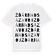 Žďár nad Sázavou ordlek t-shirt