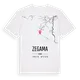 Zegama karta t-shirt