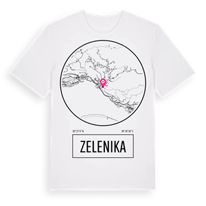 Zelenika t-shirt – ekologisk bomull t-shirt från Pinshirt