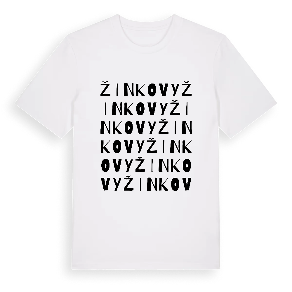 Žinkovy ordlek t-shirt – White, i miljö