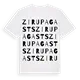Ziru pagasts ordlek t-shirt