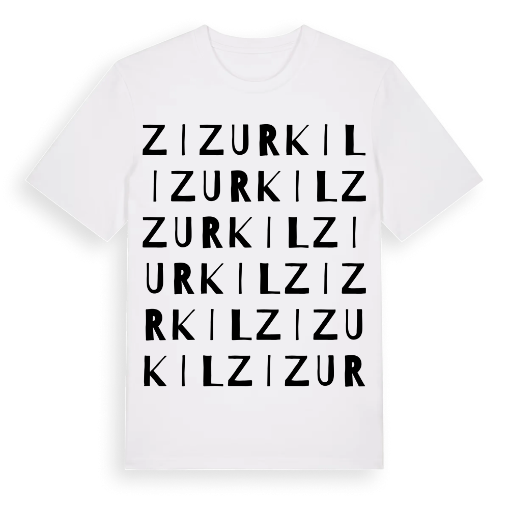 Zizurkil ordlek t-shirt – White, i miljö