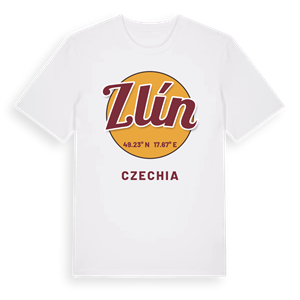 Zlín cirkel t-shirt – ekologisk bomull t-shirt från Pinshirt