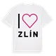 Jag älskar Zlín t-shirt stort tryck