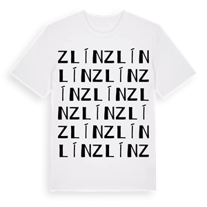 Zlín ordlek t-shirt – ekologisk bomull t-shirt från Pinshirt