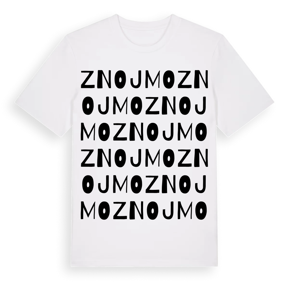 Znojmo ordlek t-shirt – White, i miljö
