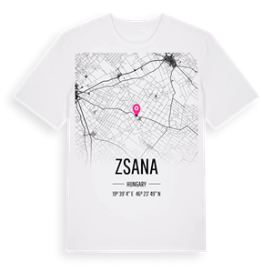 Zsana karta t-shirt – ekologisk bomull t-shirt från Pinshirt