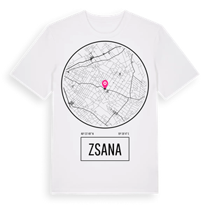 Zsana t-shirt – ekologisk bomull t-shirt från Pinshirt