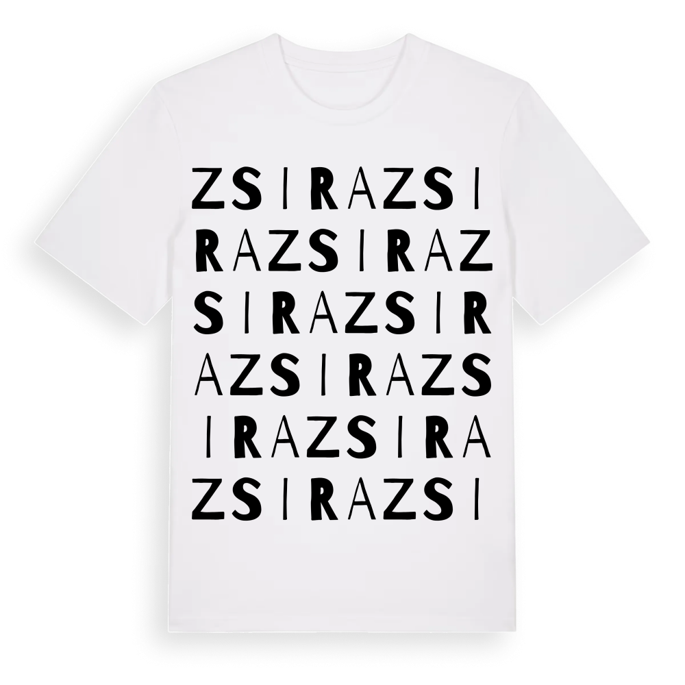 Zsira ordlek t-shirt – White, i miljö