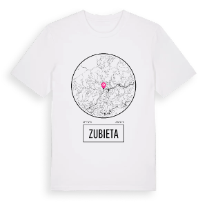 Zubieta t-shirt – ekologisk bomull t-shirt från Pinshirt