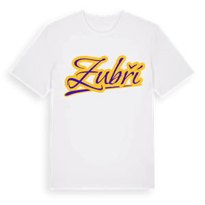 Zubří baseball t-shirt – ekologisk bomull t-shirt från Pinshirt