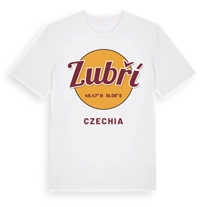Zubří cirkel t-shirt – ekologisk bomull t-shirt från Pinshirt