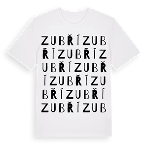 Zubří ordlek t-shirt – ekologisk bomull t-shirt från Pinshirt