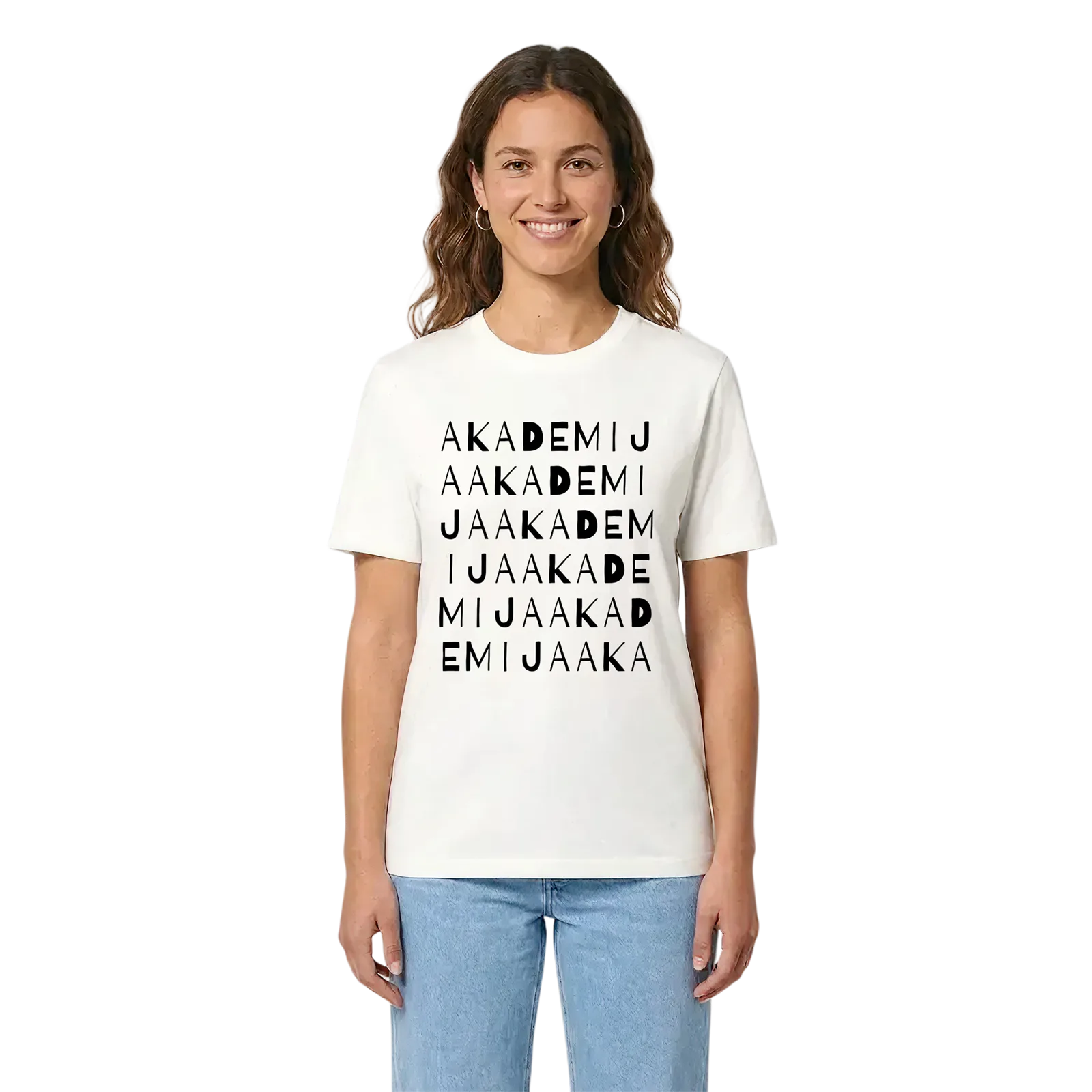 Akademija ordlek t-shirt – White, i miljö