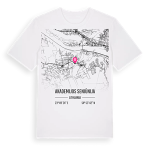 Akademijos seniūnija karta t-shirt – ekologisk bomull t-shirt från Pinshirt