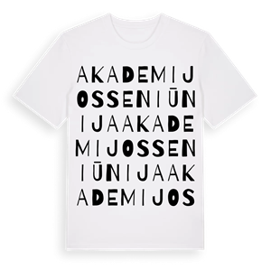 Akademijos seniūnija ordlek t-shirt – ekologisk bomull t-shirt från Pinshirt
