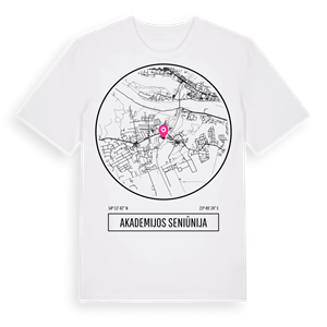 Akademijos seniūnija t-shirt – ekologisk bomull t-shirt från Pinshirt