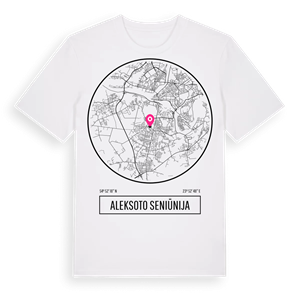 Aleksoto seniūnija t-shirt – ekologisk bomull t-shirt från Pinshirt