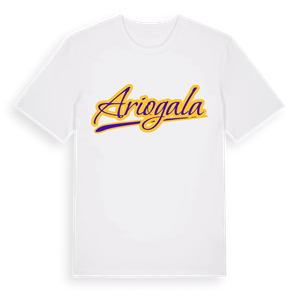 Ariogala baseball t-shirt – ekologisk bomull t-shirt från Pinshirt