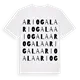 Ariogala ordlek t-shirt