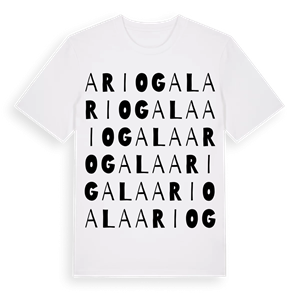 Ariogala ordlek t-shirt – ekologisk bomull t-shirt från Pinshirt