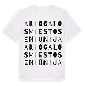 Ariogalos miesto seniūnija ordlek t-shirt – ekologisk bomull t-shirt från Pinshirt