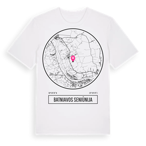 Batniavos seniūnija t-shirt – ekologisk bomull t-shirt från Pinshirt