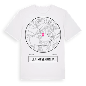 Centro seniūnija t-shirt – ekologisk bomull t-shirt från Pinshirt