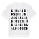 Girkalnio seniūnija ordlek t-shirt